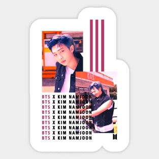 Kpop Designs RM BTS Sticker